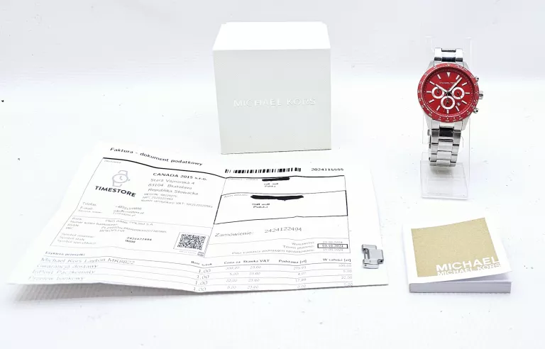 ZEGAREK MICHAEL KORS MK8822 + SŁOWACKI D.Z 3.10.24R