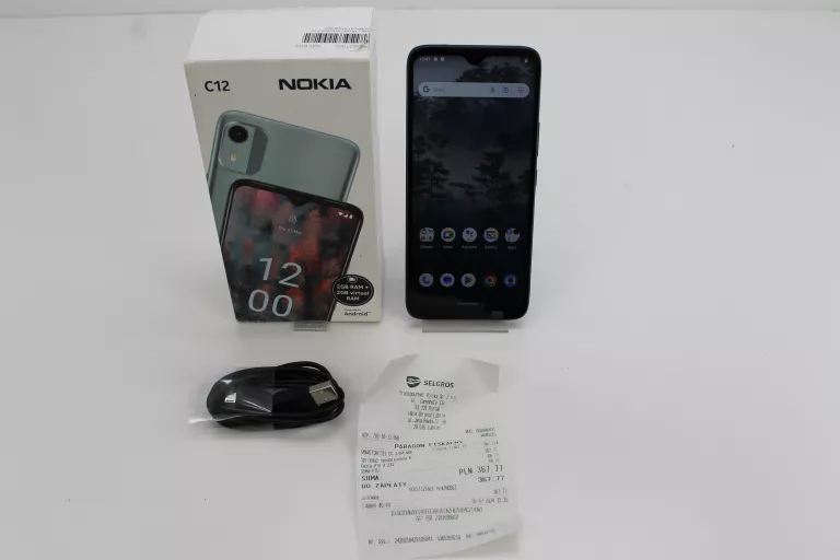 TELEFON NOKIA C12 64 GB STAN BDB GWARANCJA
