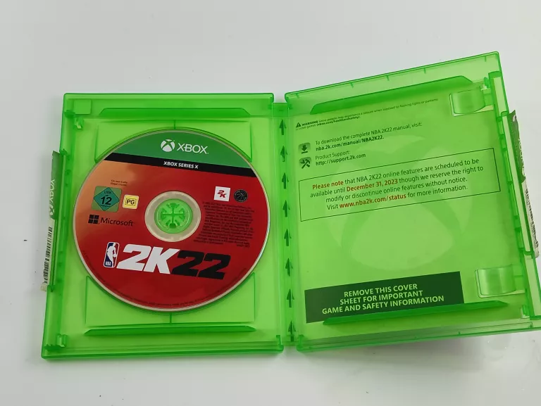 GRA NA XBOX SERIES X NBA 2K22