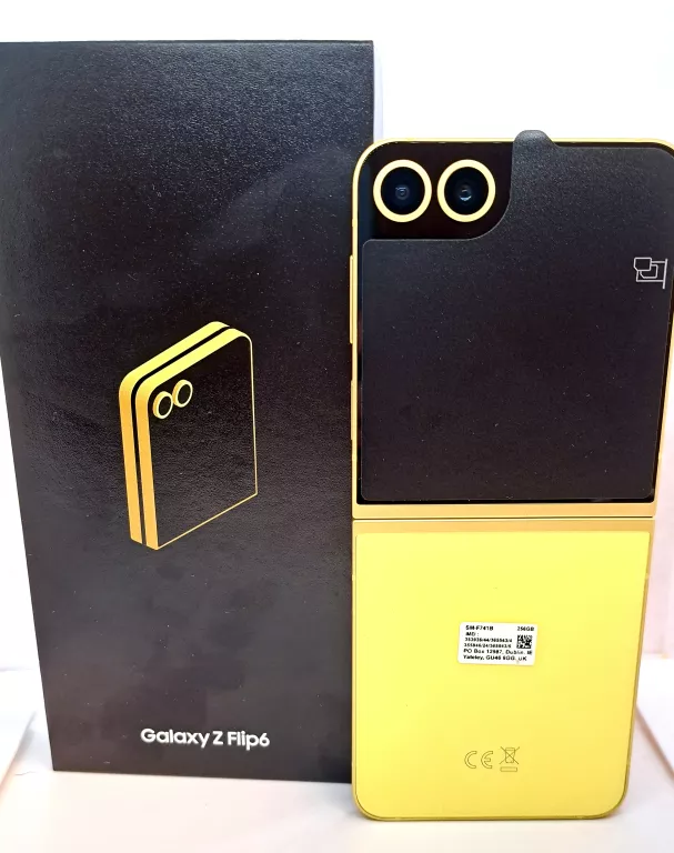 smartfon-samsung-galaxy-z-flip-6-12256gb-67-120hz-50mpix-zolty-pojemnosc-akumulatora-4000