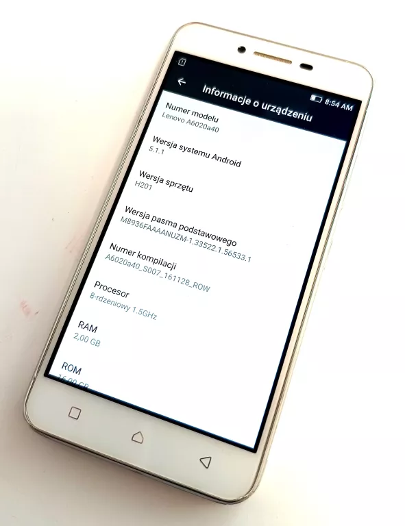 TELEFON LENOVO VIBE K5 2/16GB