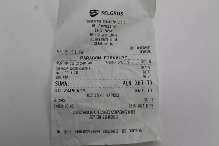 TELEFON NOKIA C12 64 GB STAN BDB GWARANCJA