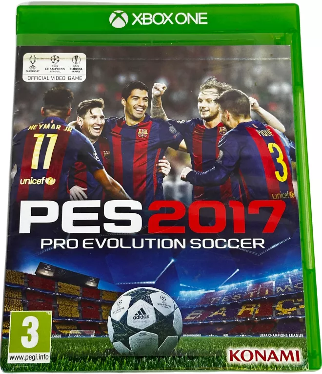 GRA PIŁKARSKA/SPORTOWA PRO EVOLUTION SOCCER 2017 NA KONSOLE XBOX ONE