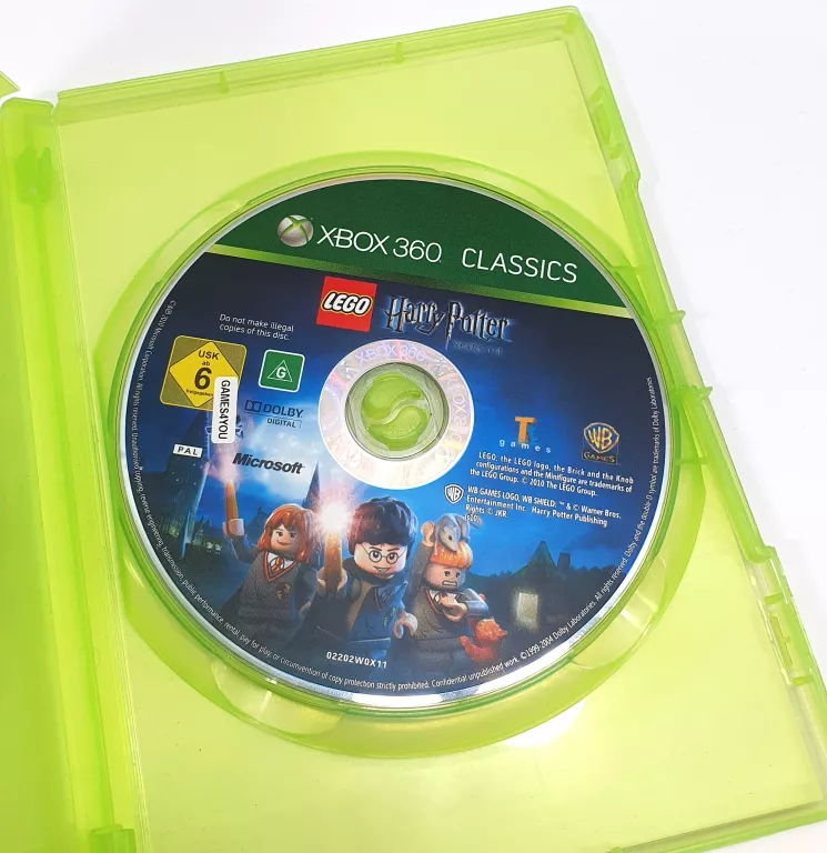 GRA NA KONSOLE XBOX 360 - LEGO HARRY POTTER 1-4