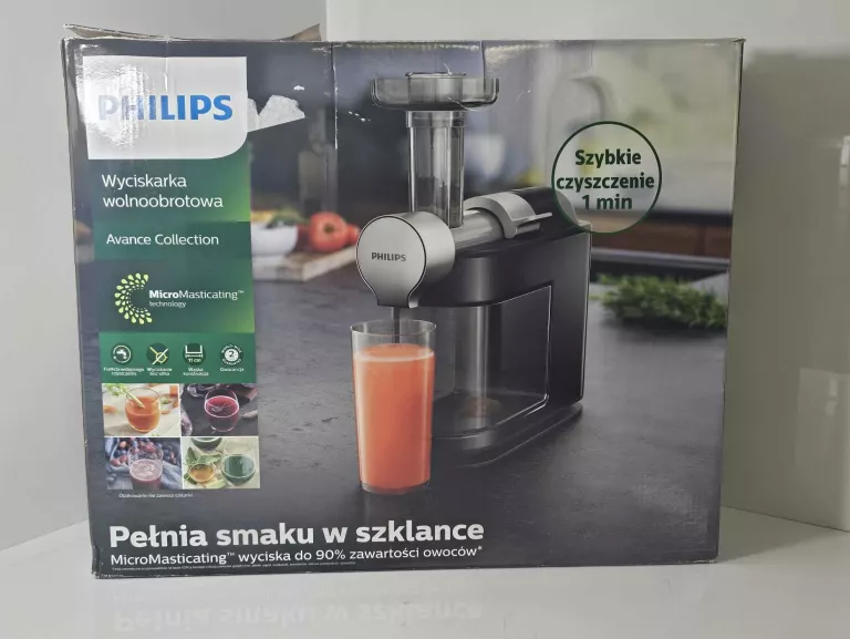 WYCISKARKA WOLNOOBROTOWA PHILIPS HR 1896/70