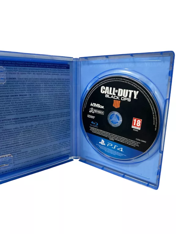 GRA NA PS4 CALL OF DUTY BLACK OPS W PUDEŁKU OD UNCHARTED