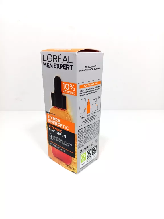 MEN EXPERT HYDRA ENERGETIC SERUM SHOT DO TWARZY Z WITAMINĄ C