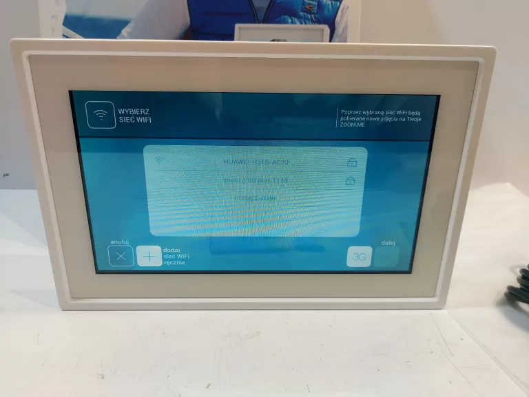RAMKA DOTYKOWA 7' IPS LCD 1024X600 SIM 3G WIFI ZM73G ZOOM.ME