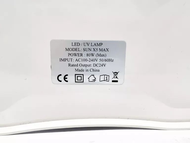 LAMPA DO PAZNOKCI UV LED 80W DO HYBRYD SUN X5 MAX