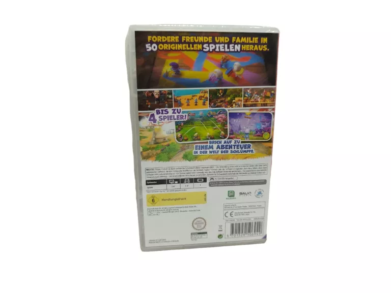 GRA SMERFY THE SMURFS VILLAGE PARTY NINTENDO SWITCH FOLIA!