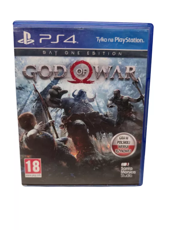 GRA PS4 GOD OF WAR DAY ONE EDITION