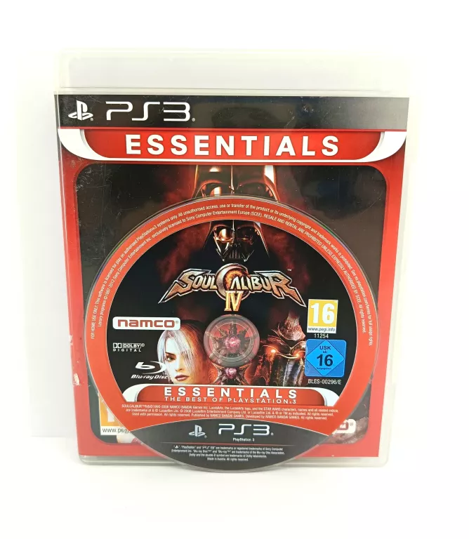 GRA SOUL CALIBUR IV PS3
