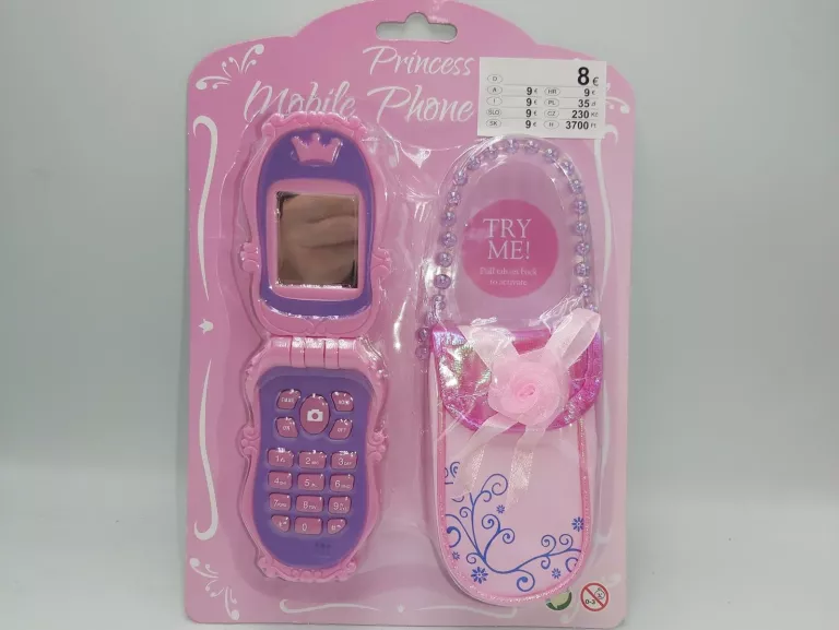 ZABAWKA ZESTAW TELEFON DLA DZIEWCZYNEK LITTLE PRINCESS PHONE