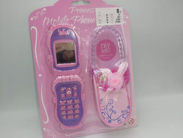 ZABAWKA ZESTAW TELEFON DLA DZIEWCZYNEK LITTLE PRINCESS PHONE