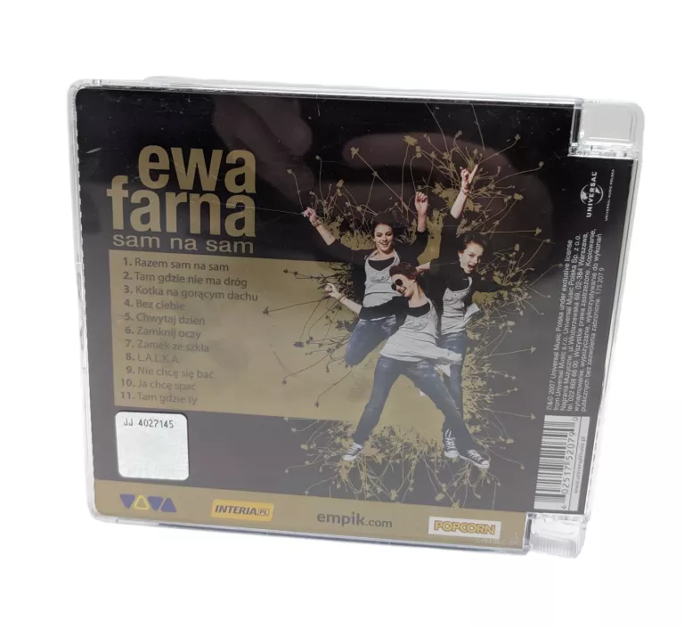 PŁYTA CD EWA FARNA - SAM NA SAM