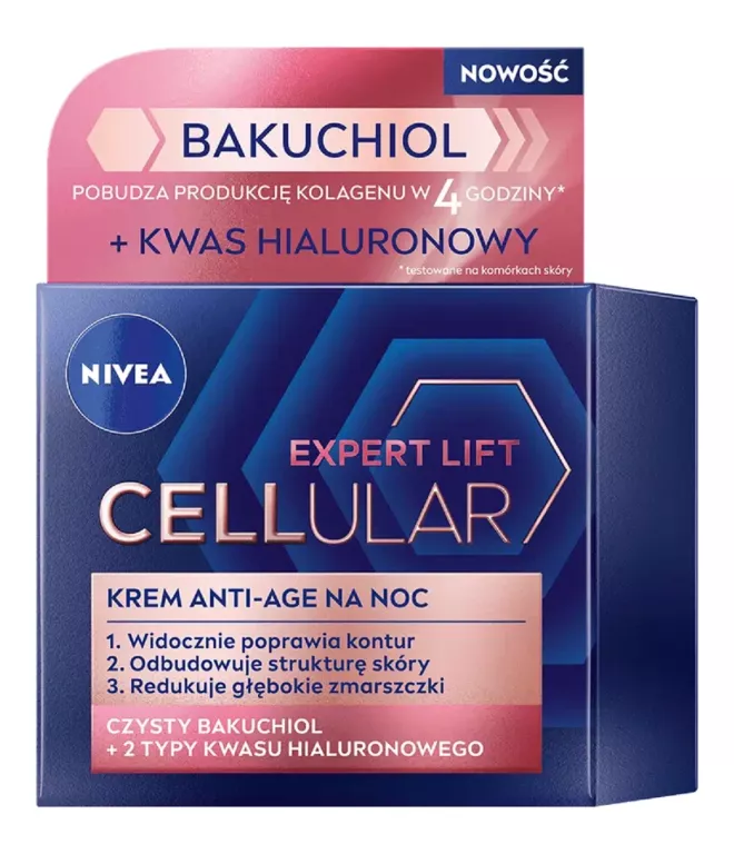 NIVEA KREM NA NOC CELLULAR EXPERT LIFT ANTI-AGE KREM NA NOC 50ML