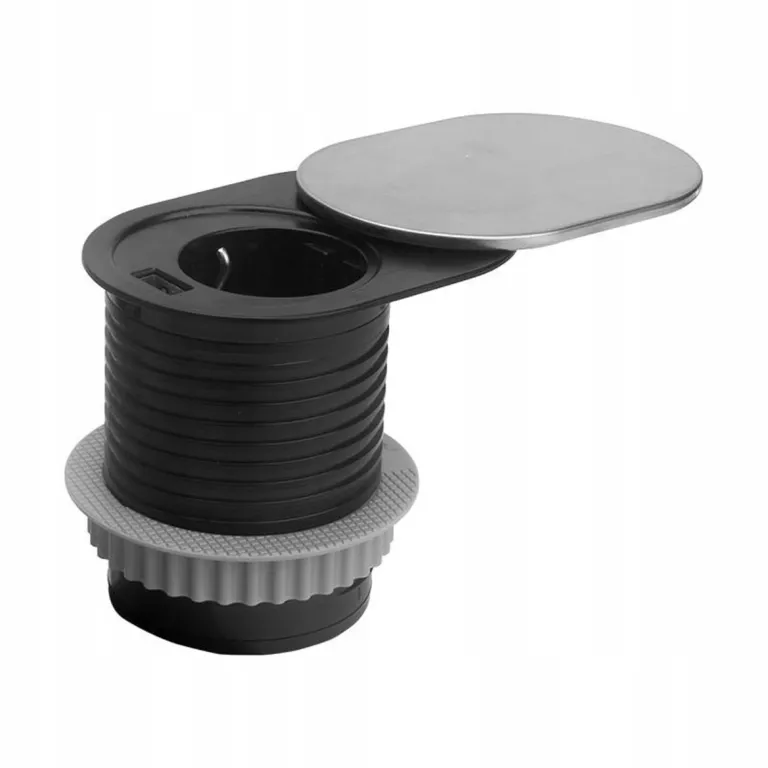 PRZEDŁUŻACZ ELEKTRIMA SLIDER 60MM 230V, USB