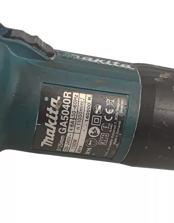 SZLIFIERKA KĄTOWA MAKITA GA 5040R 2019 1100W