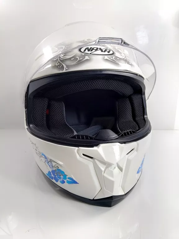 KASK NAXA ECER22-05 ROZ.XS BIAŁY POKROWIEC