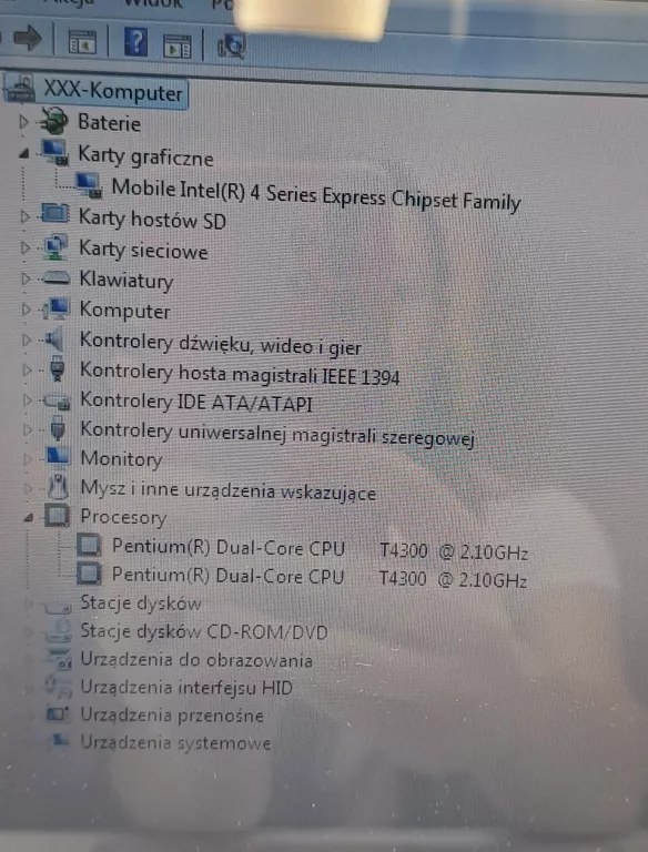 LAPTOP SONY VAIO PCG-7185M + ŁAD WIN7 4GB 320GB T4300 OPIS