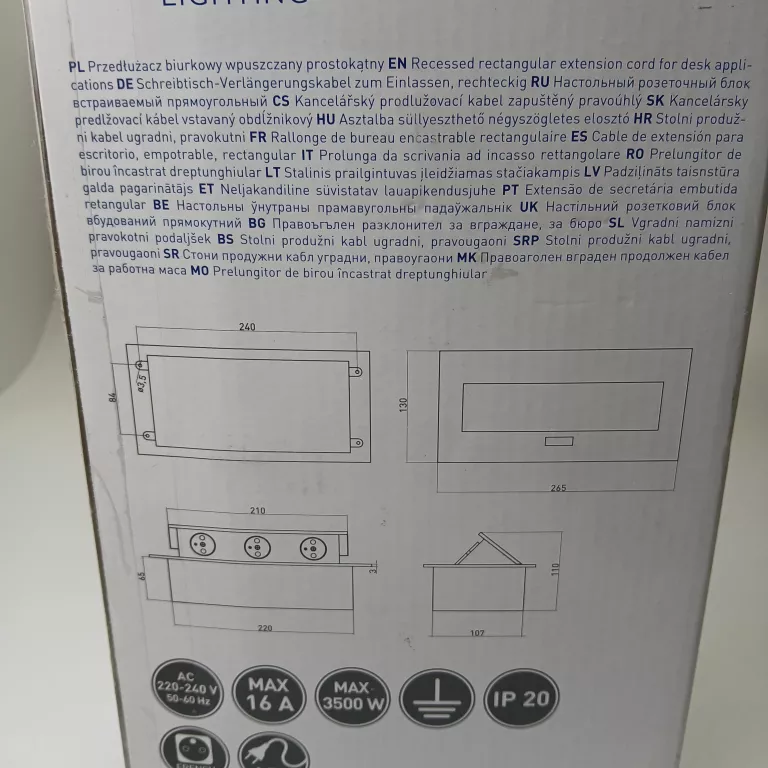 przedluzacz-listwowy-gtv-3x-gniazdo-z-uziemieniem-uluminium-komplet-stan-11323-2