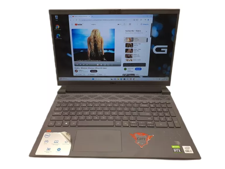 LAPTOP DELL G15 5510 INTEL I7-10870H 16GB RTX3050 512SSD