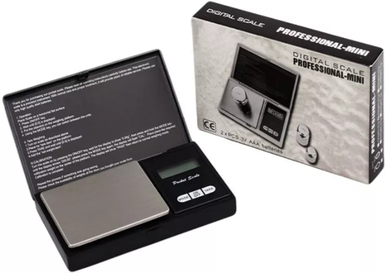 ELEKTRONICZNA WAGA JUBILERSKA W-004 0,01G