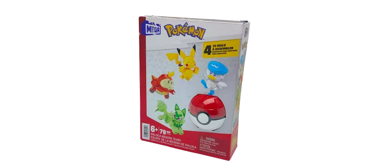 ZESTAW TOWARZYSZE Z PALDEI 4 POKEMONY + POKEBALL HPX92