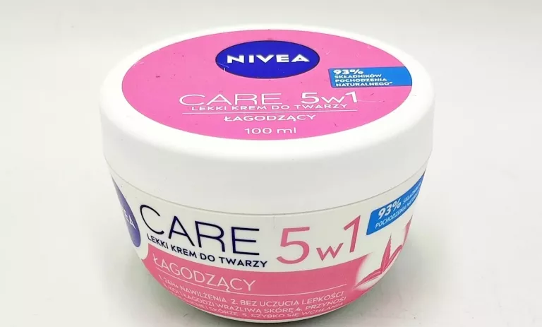 NIVEA CARE 5W1 ŁAGODZĄCY LEKKI KREM