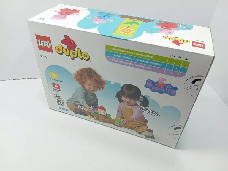 LEGO DUPLO OGRÓD I DOMEK NA DRZEWIE PEPPY 10431