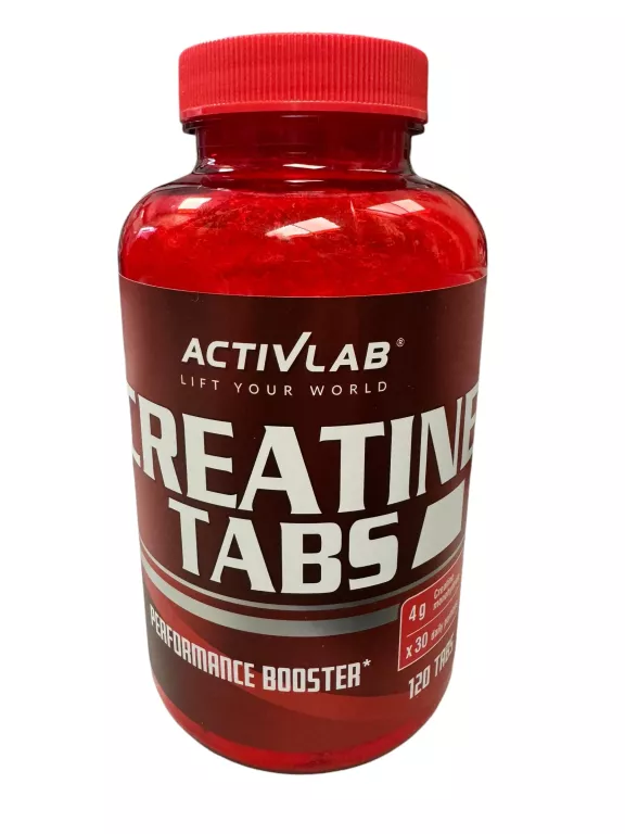 CREATINE 120 TABLETEK ACTIVLAB KREATYNA TERMIN 05/2025