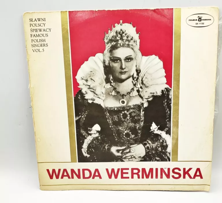 PŁYTA WINYLOWA WANDA WERMIŃSKA