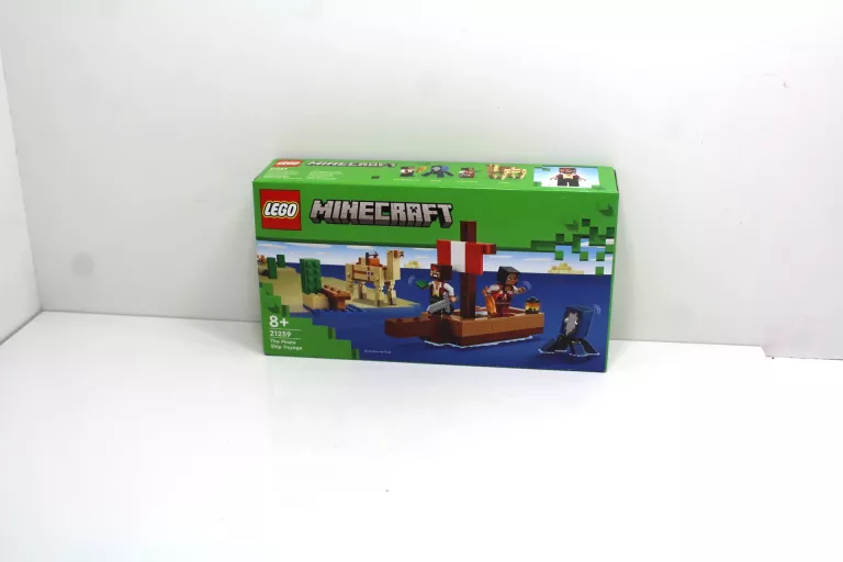 LEGO MINECRAFT 21259 MINECRAFT 21259 ŻEGLOWANIE STATKIEM PIRACKIM