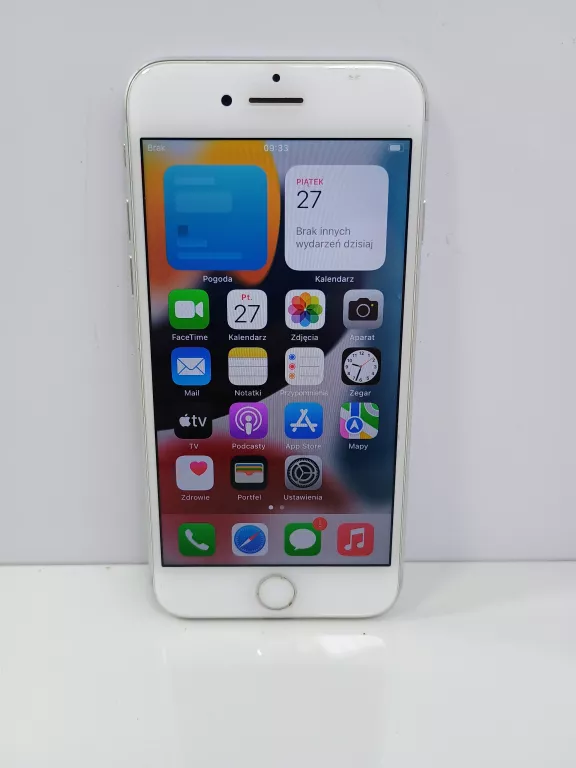 TELEFON IPHONE 7 128GB SREBRNY 100% BATERIA