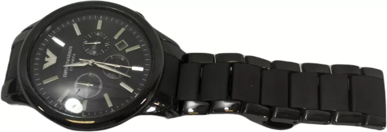 ZEGAREK MĘSKI EMPORIO ARMANI CERAMICA AR1451 KWARCOWY CZARNY BRANSOLETA