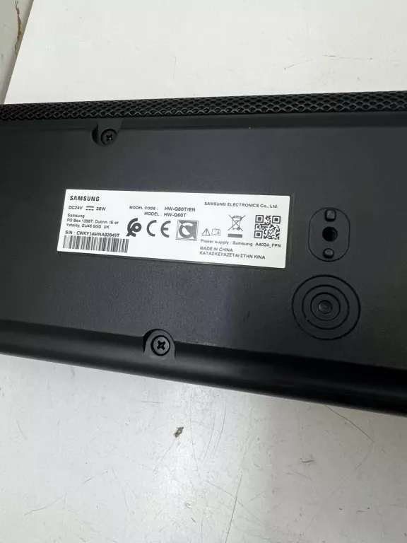 SOUNDBAR SAMSUNG HW-Q60T/EN+LISTWA+PILOT