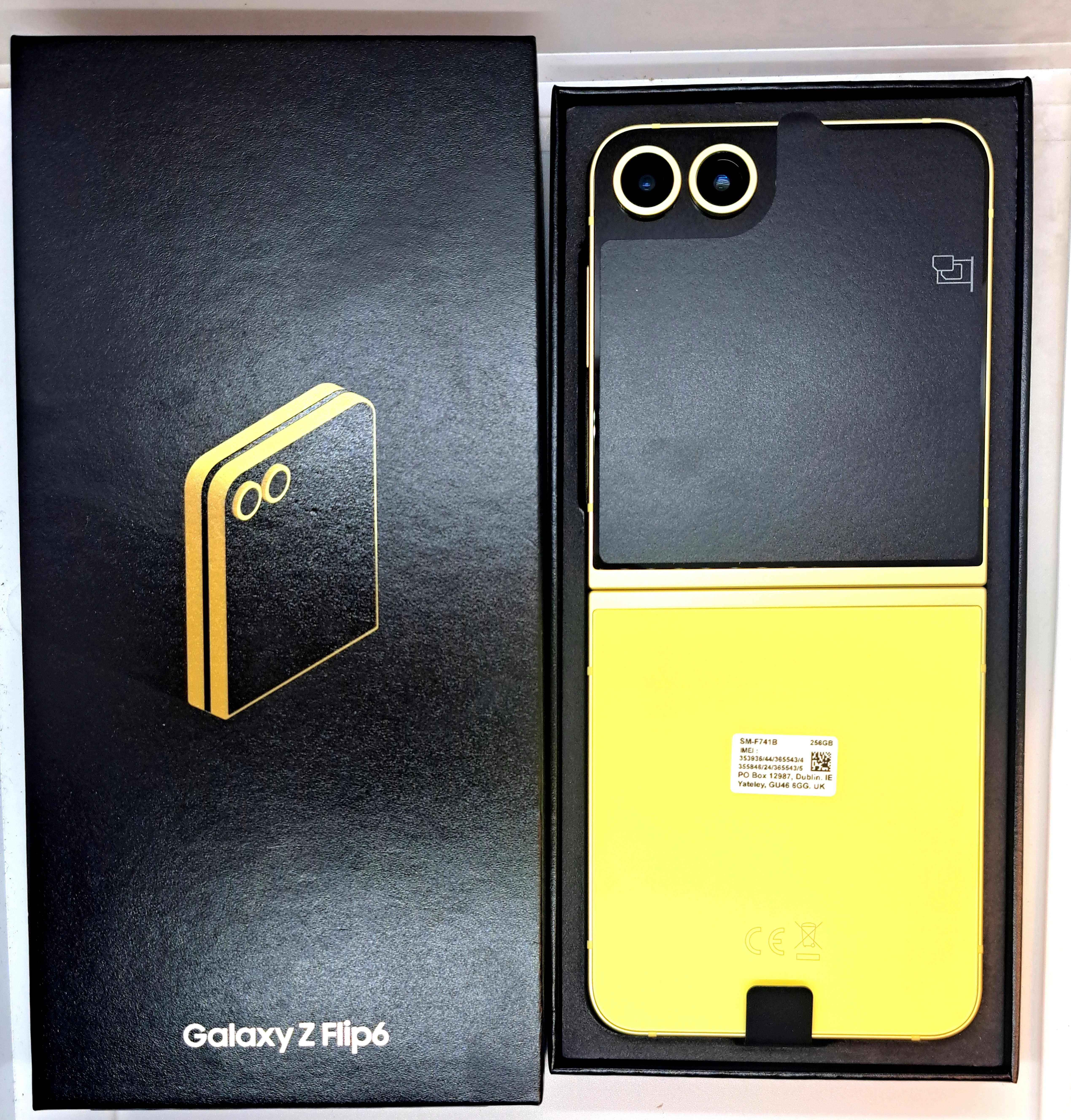 smartfon-samsung-galaxy-z-flip-6-12256gb-67-120hz-50mpix-zolty-kod-producenta-sm-f741bzygeue