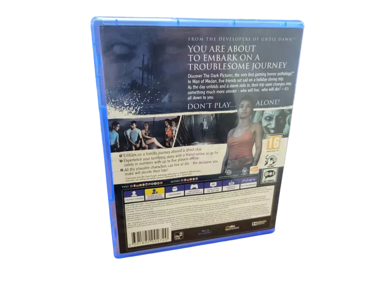 THE DARK PICTURES ANTHOLOGY: MAN OF MEDAN, PS4