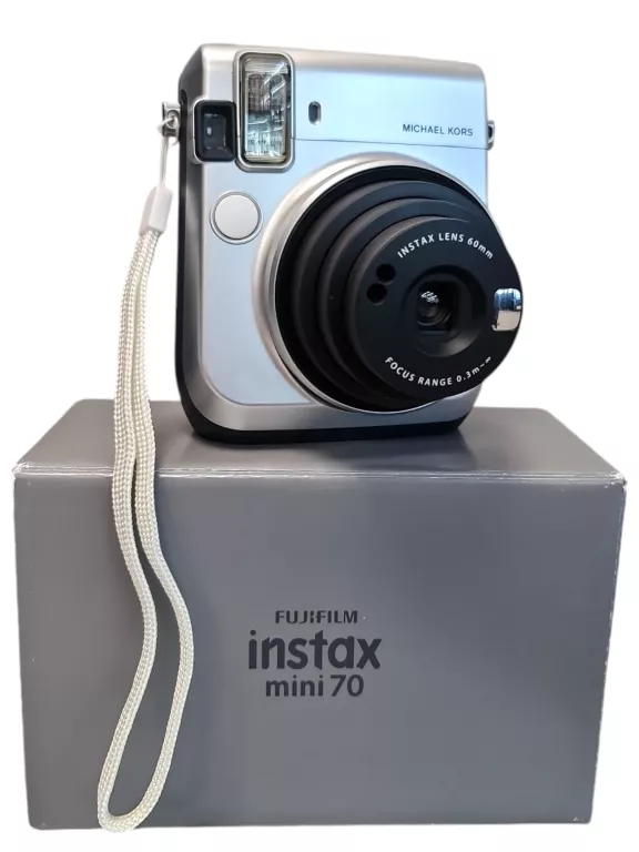 APARAT FUJIFILM INSTAX MINI 70 - EDYCJA MICHAEL KORS SREBRNY