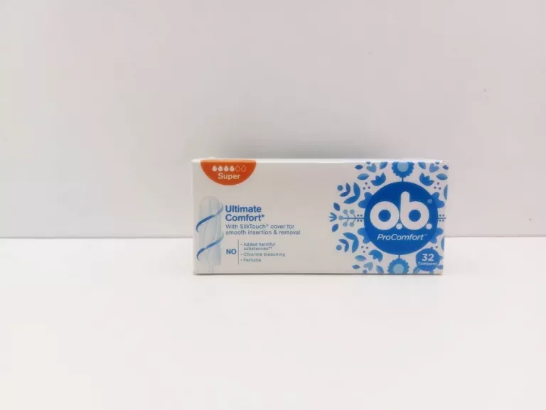 SUPER O.B. TAMPONY ULTIMATE COMFORT SUPER HIGIENICZNE 32 SZT