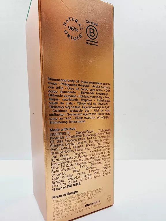 RITUALS.THE RITUAL OF KARMA. OLEJEK DO CIAŁA 100ML