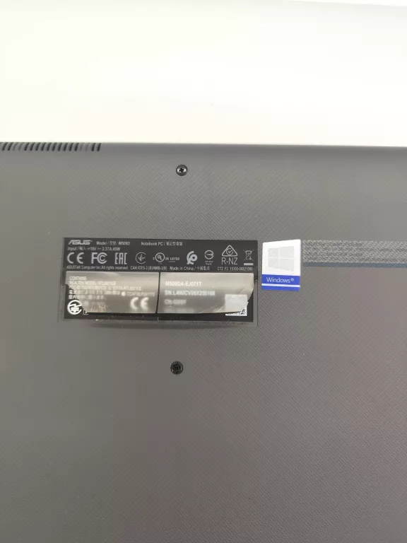 LAPTOP ASUS VIVOBOOK M509DA-EJ071 AMD RYZEN7 8GBRAM 512GB SSD WIN10