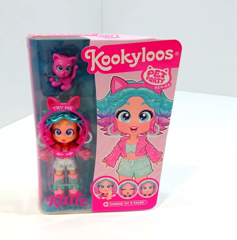KOOKYLOOS PETS PARTY ZWIERZĄTKO LALKA, FIGURKA MIX