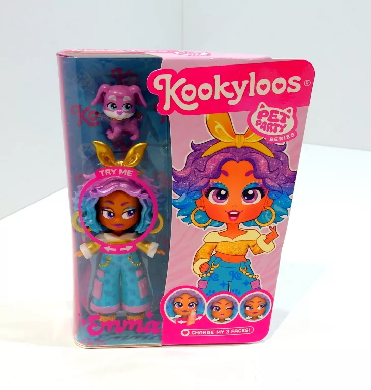 KOOKYLOOS PETS PARTY ZWIERZĄTKO LALKA, FIGURKA MIX