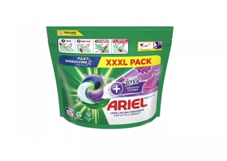 KAPSUŁKI DO PRANIA ARIEL TOUCH OF LENOR AMETHYST 52 SZT