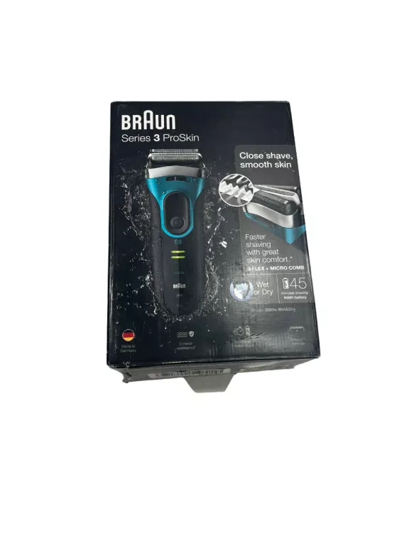 BRAUN SERIES 3 3080 WET & DRY