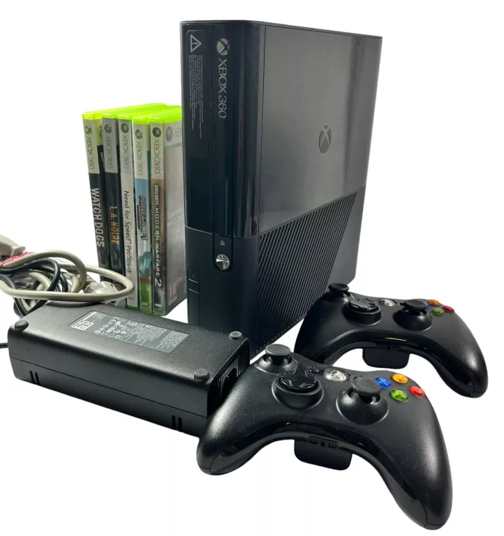 KONSOLA XBOX 360 1538 250GB + PADY, GRY !