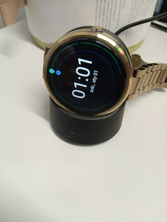 MOTOROLA SMARTWATCH MOTO 360 (CHAMPAGNE GOLD)