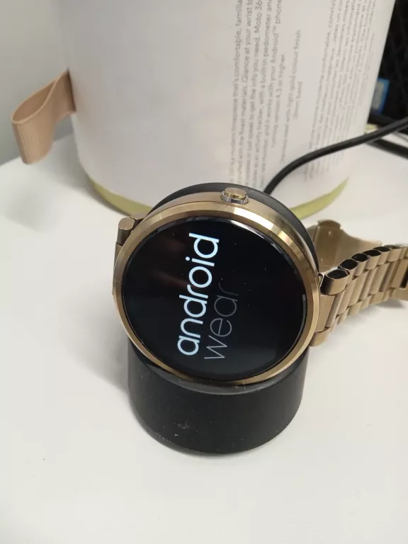 MOTOROLA SMARTWATCH MOTO 360 (CHAMPAGNE GOLD)