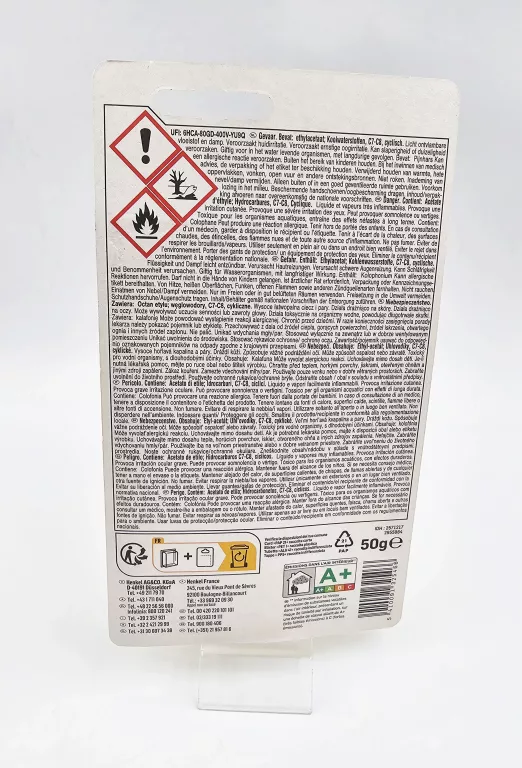 KLEJ KONTAKTOWY PATTEX CONTACT TIX-GEL / 50G
